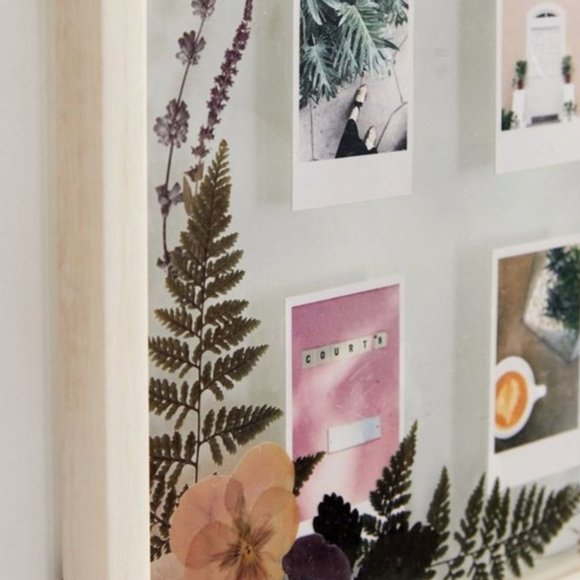 Floral 12x12 Picture Dried Flower Polaroid Frame - Picture 4 of 4